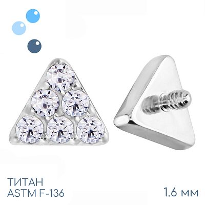 Накрутка Crystal Triangle vol.2 1.6 мм